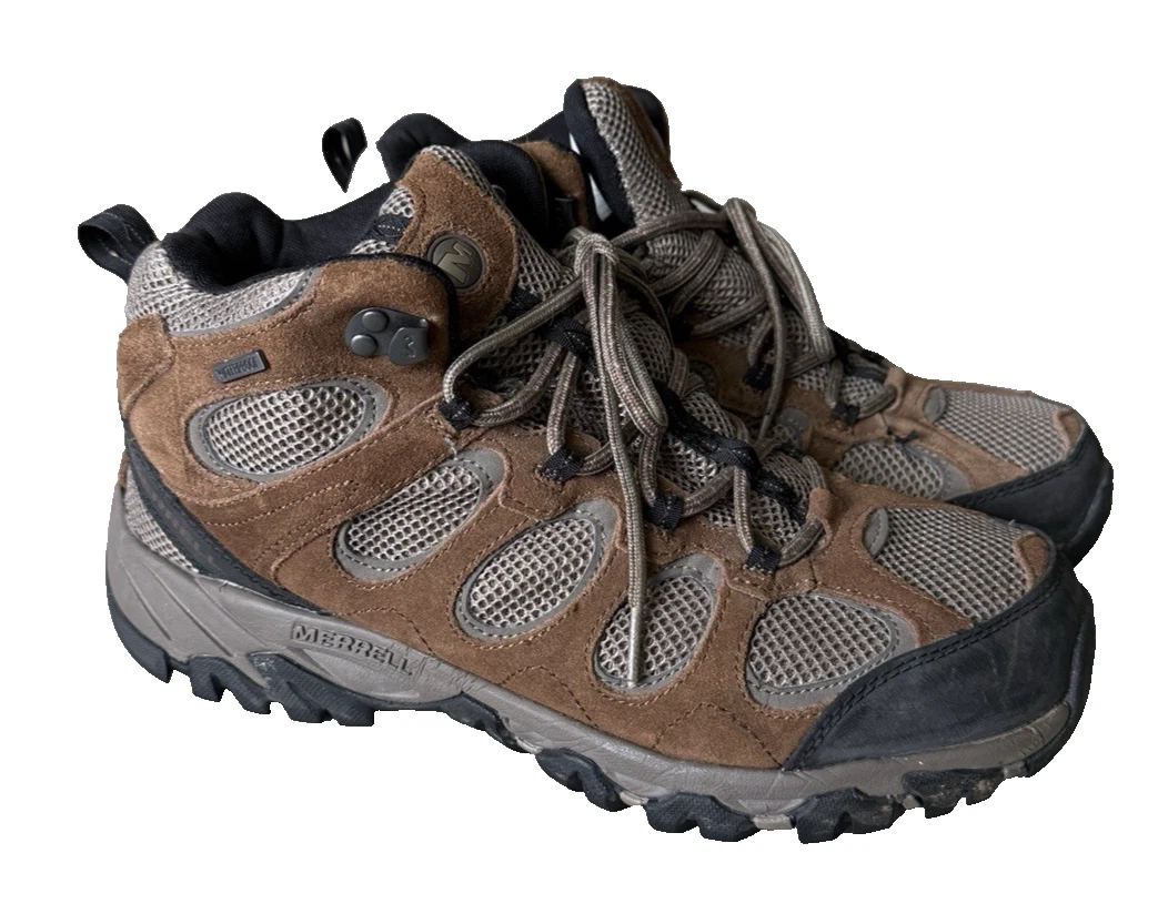 Merrell Hilltop Vent Mid Waterproof Brindle Hiking Boot Mens - Size 10.5
Opens in a new window or ta