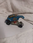 Vintage Matchbox 1972 Beetle Streaker Big Blue Funny Car Macau SCRATCHES Diecast