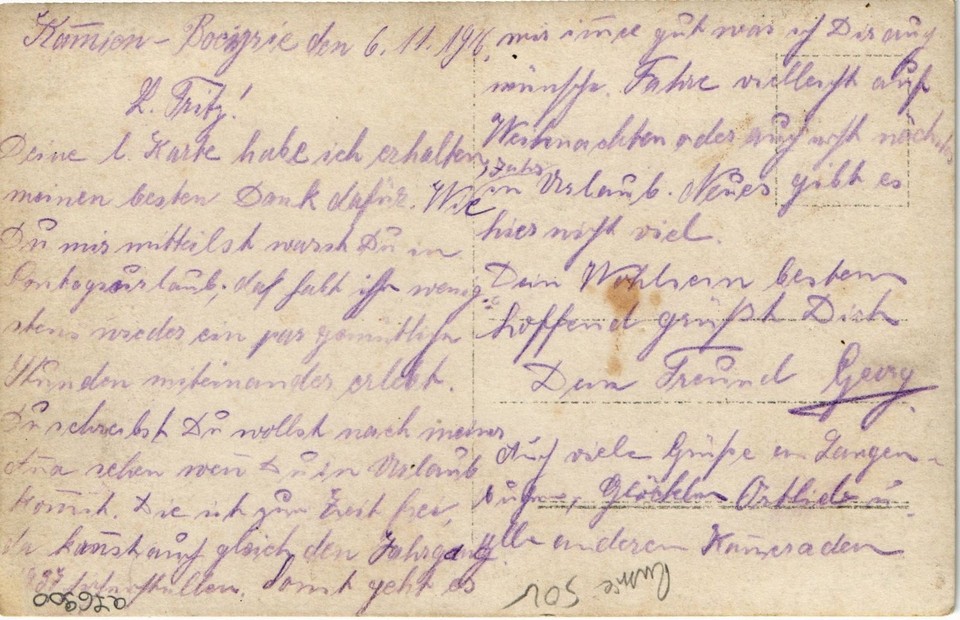 PC RUSSIA MILITARY WW1 GERMAN SOLDIERS KAMIONKA POLAND (a76900) | eBay