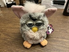 1998 Church Mouse Furby Generation 1 Gray Brown 70-800