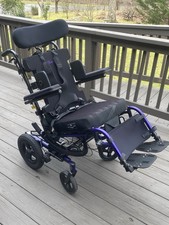 2025 QUICKIE IRIS TILT IN SPACE MANUAL WHEELCHAIR ADULT CHILD Local Pickup ONLY.