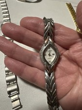 Marcel Drucker ladies quartz watch silver tone bracelet – needs battery