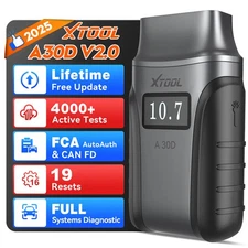 2025 XTOOL A30D Bluetooth OBD2 Scanner Code Reader Car Diagnostic Tool 19+Reset