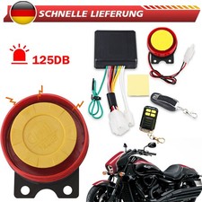12 Volt Roller Alarmanlage mit Motorstart & 2 Handsender Universal f&uuml;r Motorrad