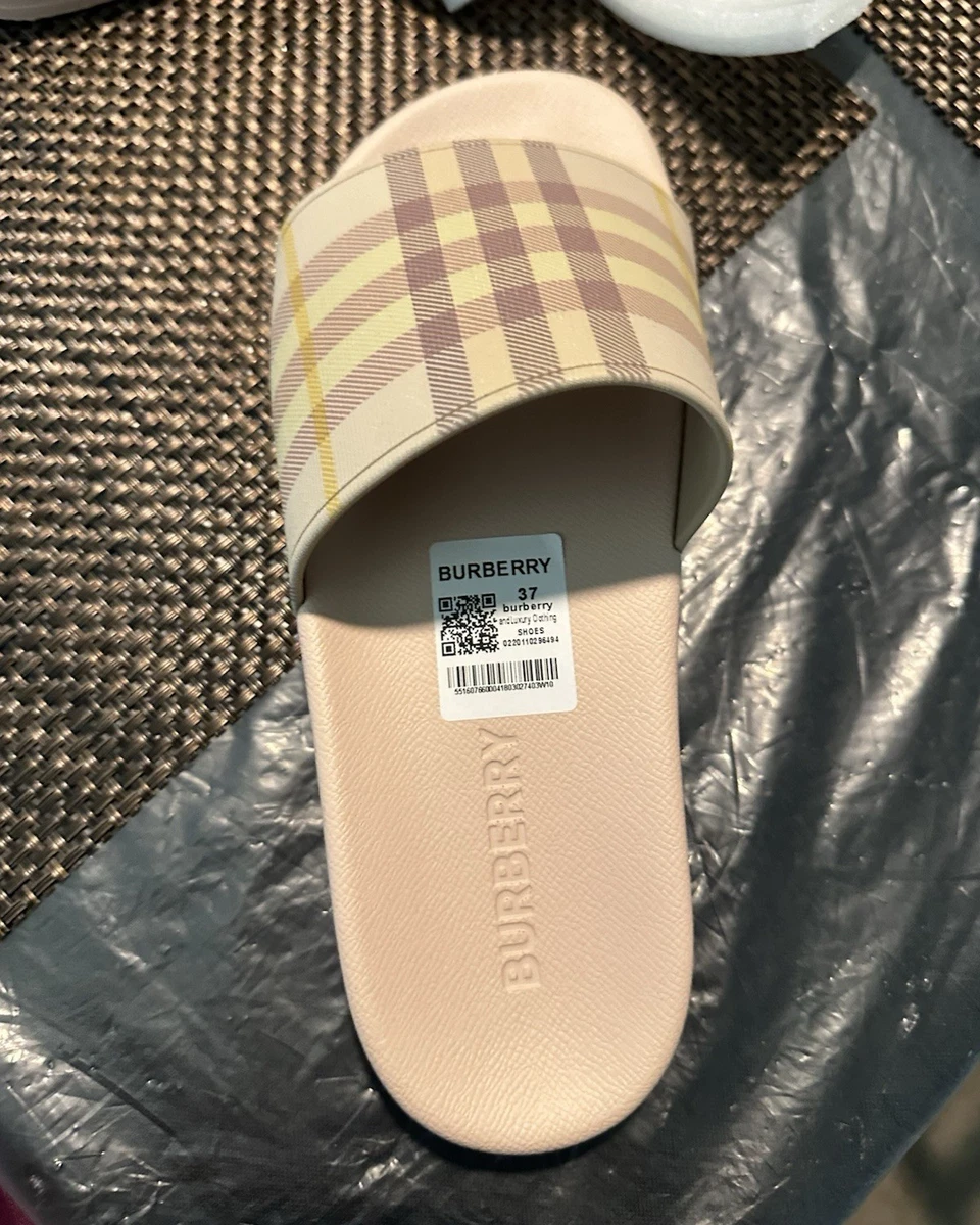 Burberry Slide Sandals for Women for sale - eBay