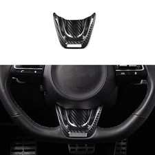 Real Carbon Fiber Steering Wheel Cover Trim For Kia Stinger 2018-2023