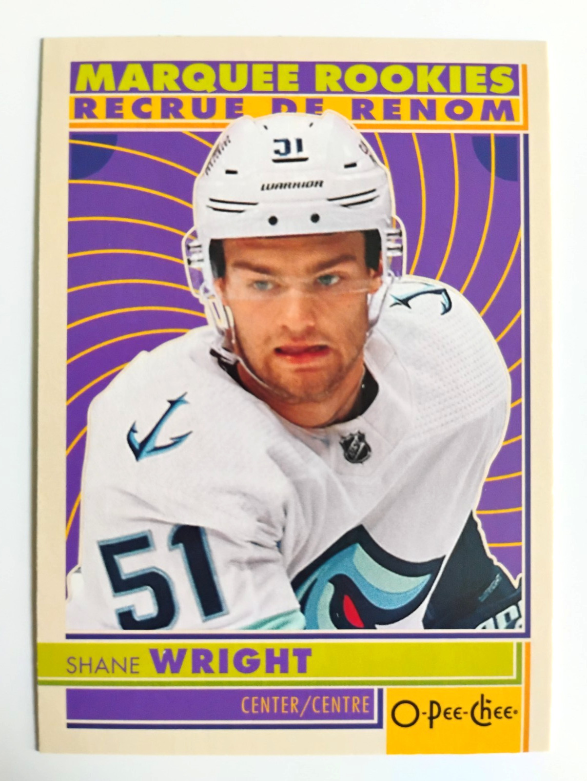 22 23 O PEE CHEE  RETRO MARQUEE ROOKIE SHANE WRIGHT #600