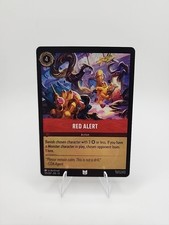 Disney Lorcana Attack of the Vine Red Alert 135/207 Foil Uncommon NM