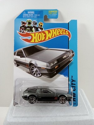 Hot Wheels '81 DeLorean DMC-12 HW City Silver Car 1/64 Toy Vehicle HC65 