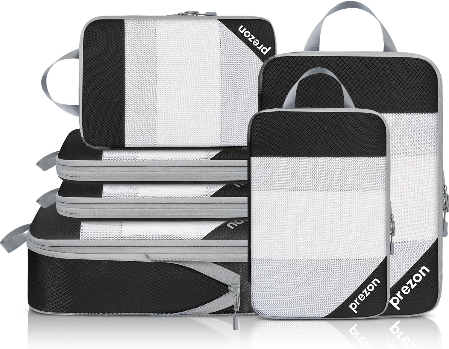 Set 6 Cubi da Viaggio Compressibili e Svuotato | Organizer Valigia