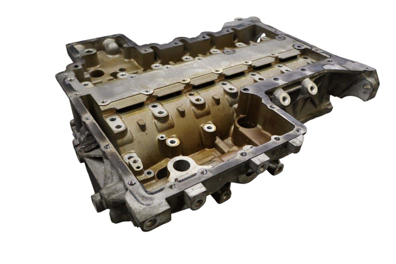 03-13 Bentley Continental Flying Spur GT 6.0L Lower Engine Motor Block Oem