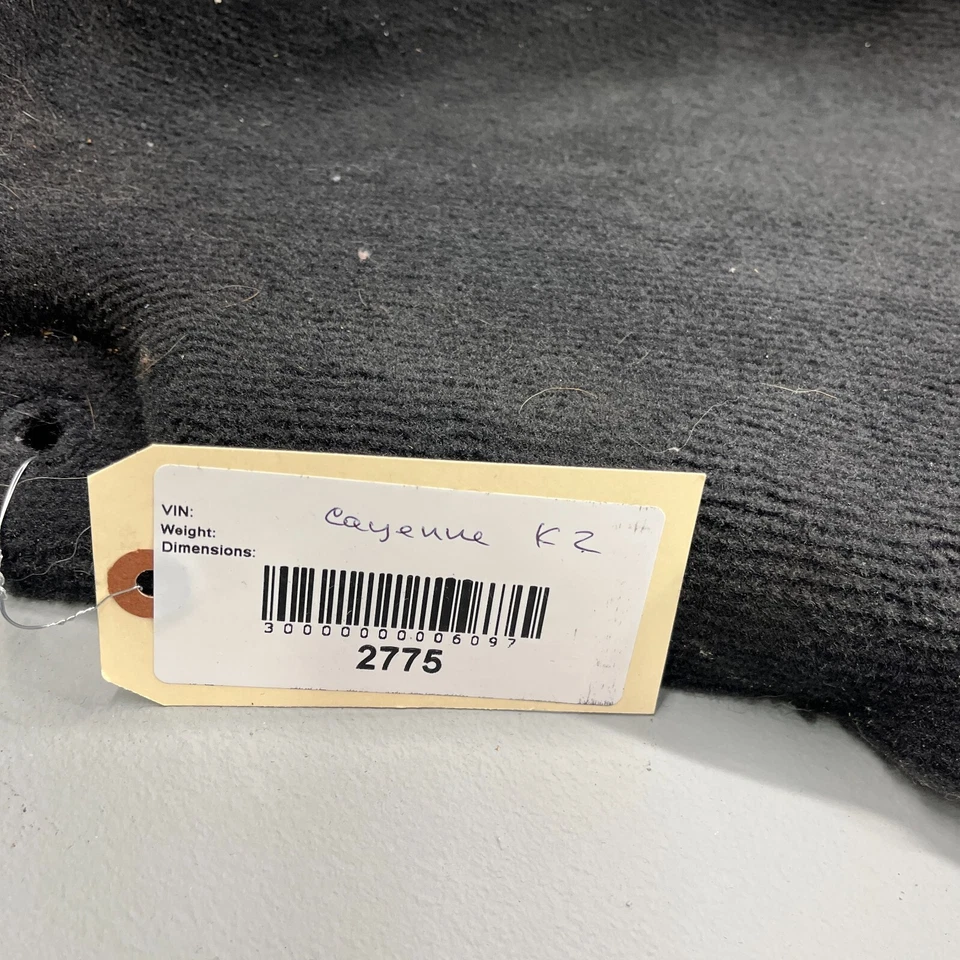 2011 - 2014 Porsche Cayenne Front Passenger Side Floor Carpet Cover Liner OEM Foto 3 de 4