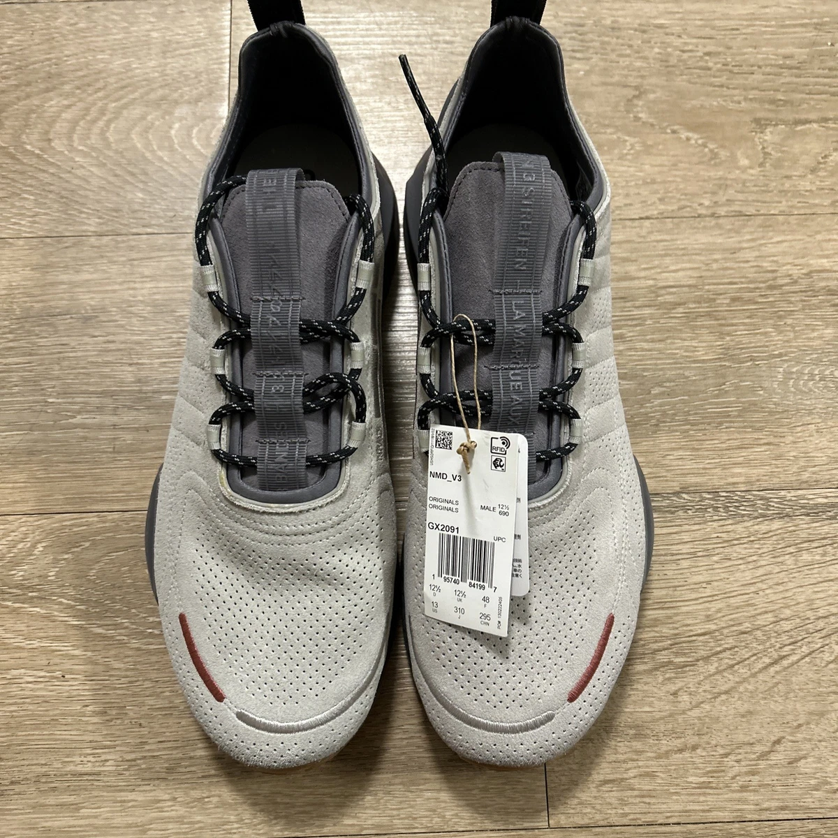 adidas gazelle silver green womens adidas NMD_R1 V3 Shoes - Women's - Grey Two / Grey Three / Blue Dawn main image 1