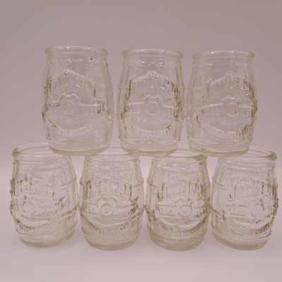 Jim Beam Barrel 200th Anniversary 1995 Shot Glass Set with 7 Shot Glasses