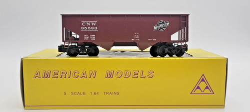 Tolva de dos bahías calibre S American Models CNW Chicago y Northwestern #85583 - nueva en caja | Zustand: New
