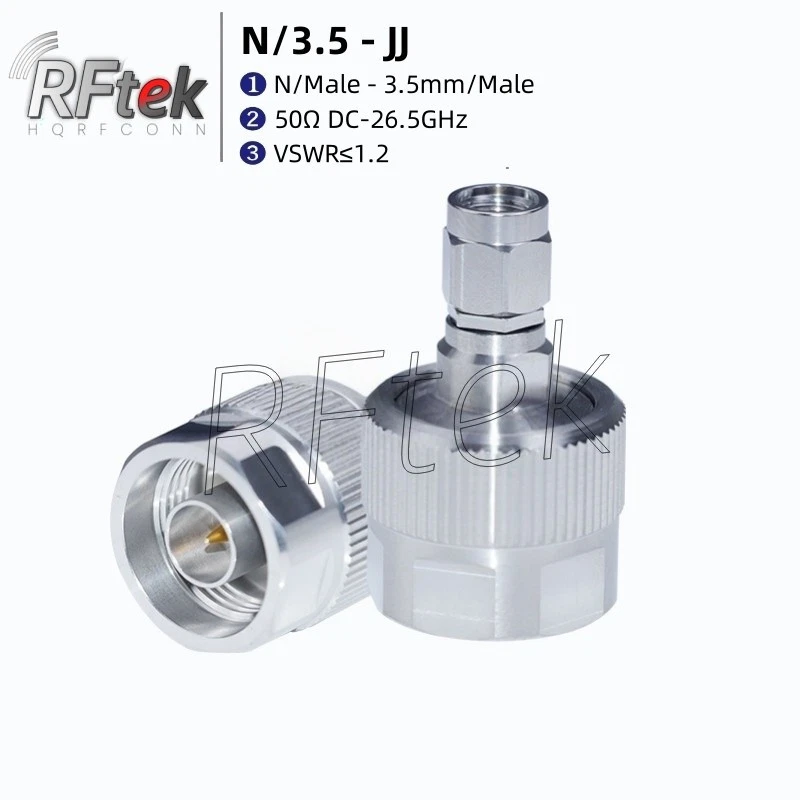 Precision N To 3.5mm Male Female 26GHz MicroWave Connector MMwave Test Adapter - Image 2 of 4