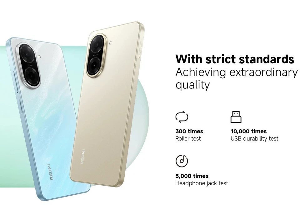 Xiaomi Smartphone Redmi A5 4G 4GB+128GB Android 15 Dual SIM 5200mAh 6.88" Handy - Bild 3 von 4