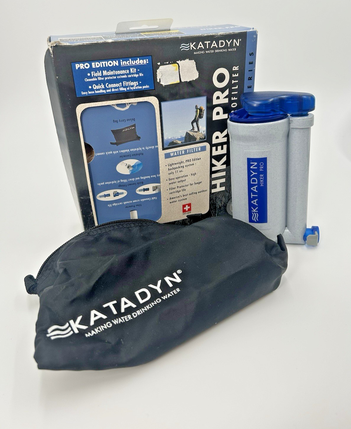Katadyn HIKER PRO Edition Microfilter Water Filtration Syste