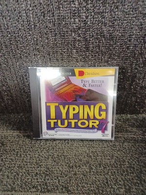 TYPING TUTOR 7 Simon & Schuster CD-ROM PC Windows 95 -3.1 - Mac