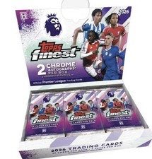 Topps Finest Premier League 2026 - Hobby Box Brand New Sealed Presale