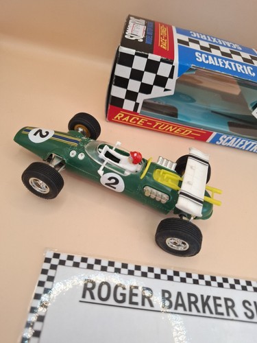 Scalextric Triang C8 Lotus Indianapolis GP #2 Original Boxed 1:32 Scale Slot Car - Picture 6 of 8
