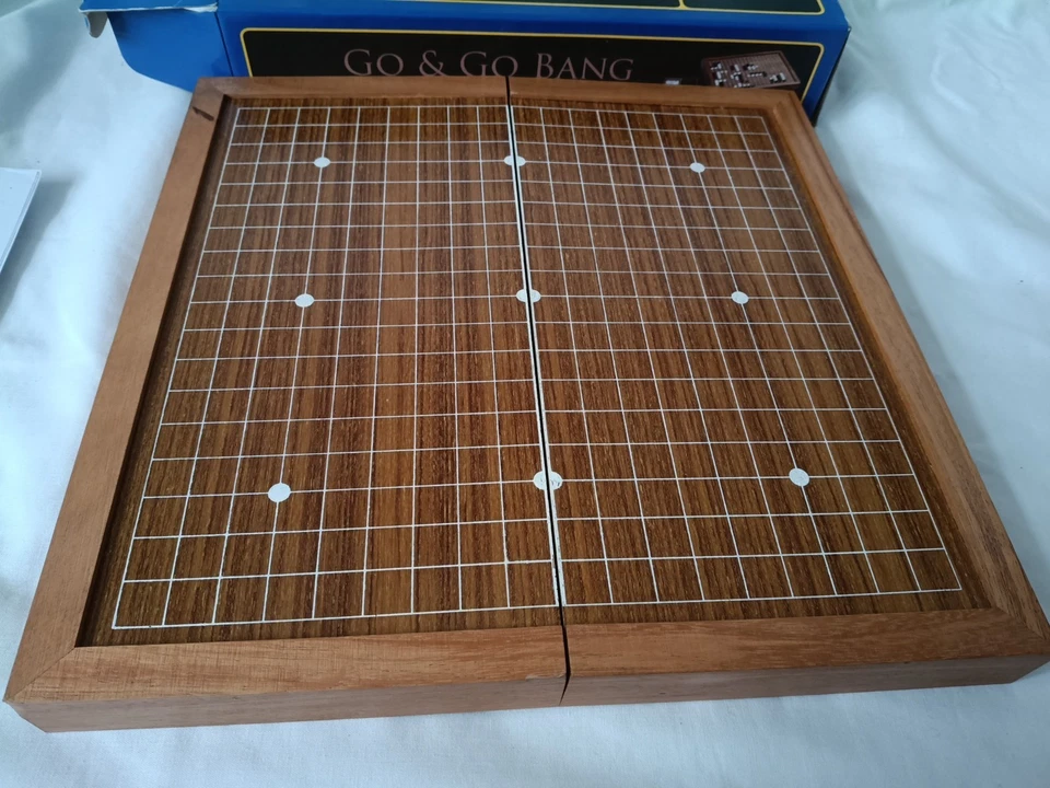 Philos Go & Go Bang Board Game 2 Player Strategy Wooden Case UNUSED - see Descri - Image 3 of 4