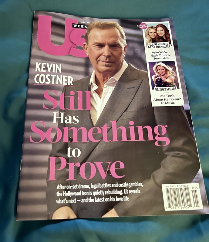 US WEEKLY MAGAZINE February 2, 2026… Kevin Costner / Britney Spears… *NEW*