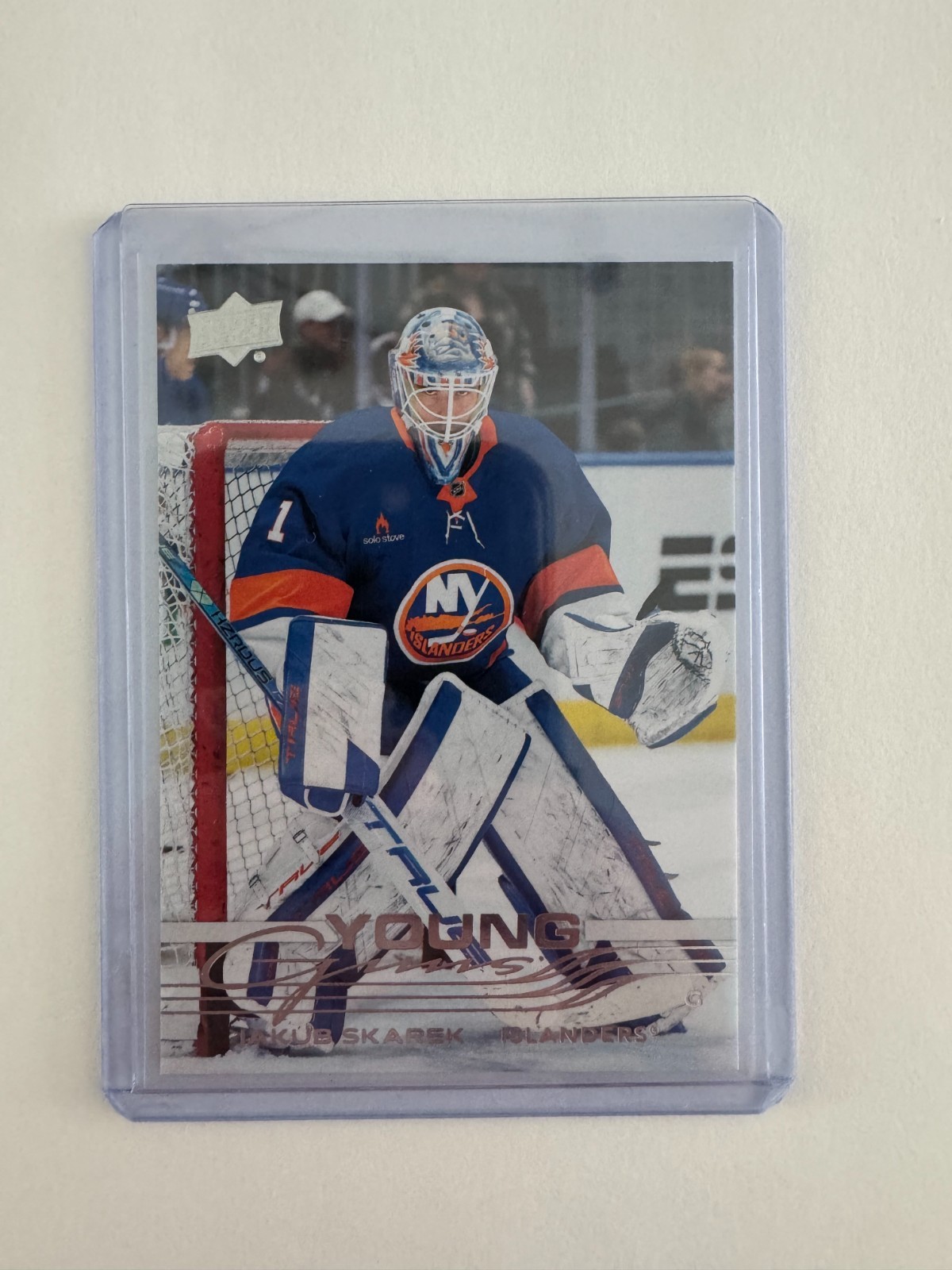 2025-26 Upper Deck Series 1 - Young Guns Jakub Skarek #244 (RC)