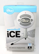 New, Blue Snowball iCE Plug n Play USB Microphone
