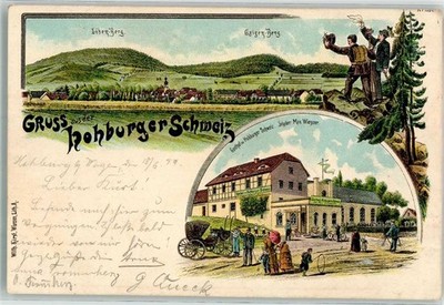 13635785 - 7250 Wurzen Gasthaus Hohburger Schweiz Max Wiessner Loeber Berg