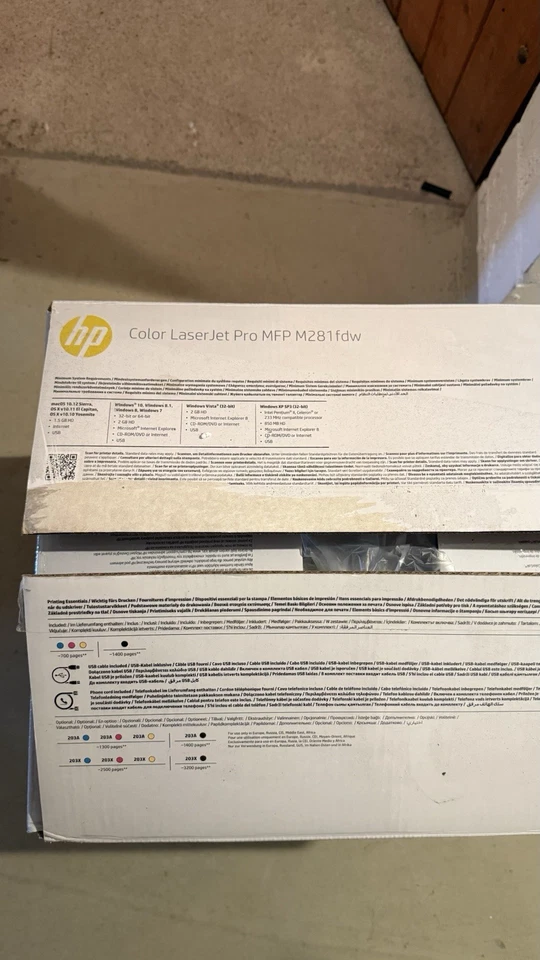HP Color LaserJet Pro MFP M281fdw Multifunktionsdrucker (T6B82A#B19) - Bild 3 von 4