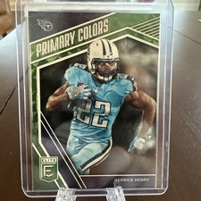 2019 Panini Donruss Elite - Primary Colors Derrick Henry #PC-7 Green