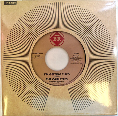 The Carlettes Lost Without Your Love  I'm Getting Tired  7'' vinyl record reissue