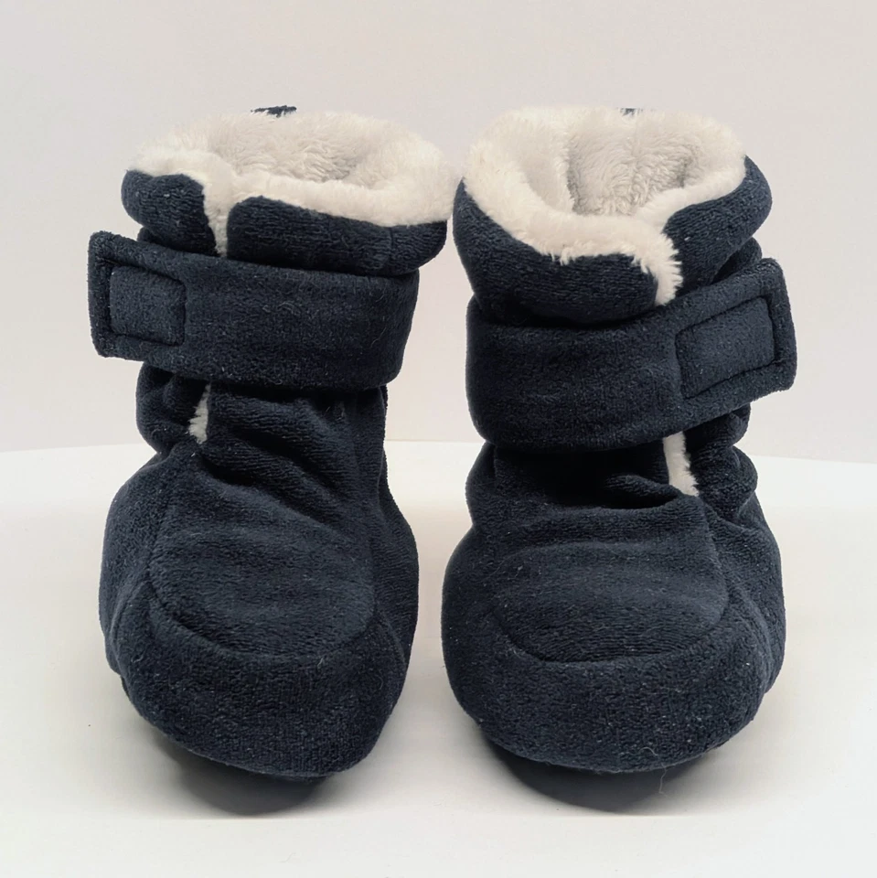 Sterntaler Jungen Krabbelschuhe, EU 19/20, Gefüttert, Blau, Klettverschluss - Bild 2 von 4