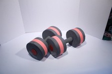 2X Water Dumbbells Aquatic Exercise Dumbells Water Aerobics Workouts Barbells