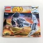 LEGO Star Wars: TIE Advanced Prototype Set (75082) 100% Complete + MINIFIGURES