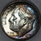 1953-D Roosevelt Dime Uncirculated With Select Natural Toning As Shown [SN01]