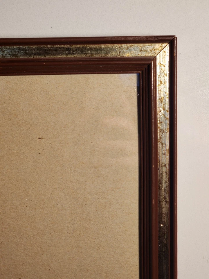 Marco de fotos vintage para pared, 11x14 con cristal Foto 3 de 4