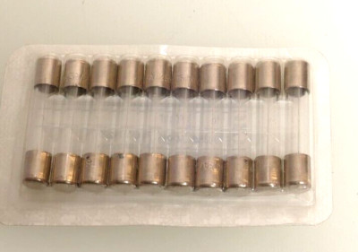 10x Schurter 0034.3425 Fuse-Links 6,3x32mm 