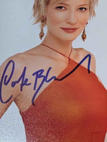 CATE BLANCHETT Signed Framed 4x6 Photograph With COA - Picture 2 of 4