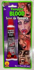 Fake Blood Tube 1 fl oz Theatrical Blood Halloween Makeup
