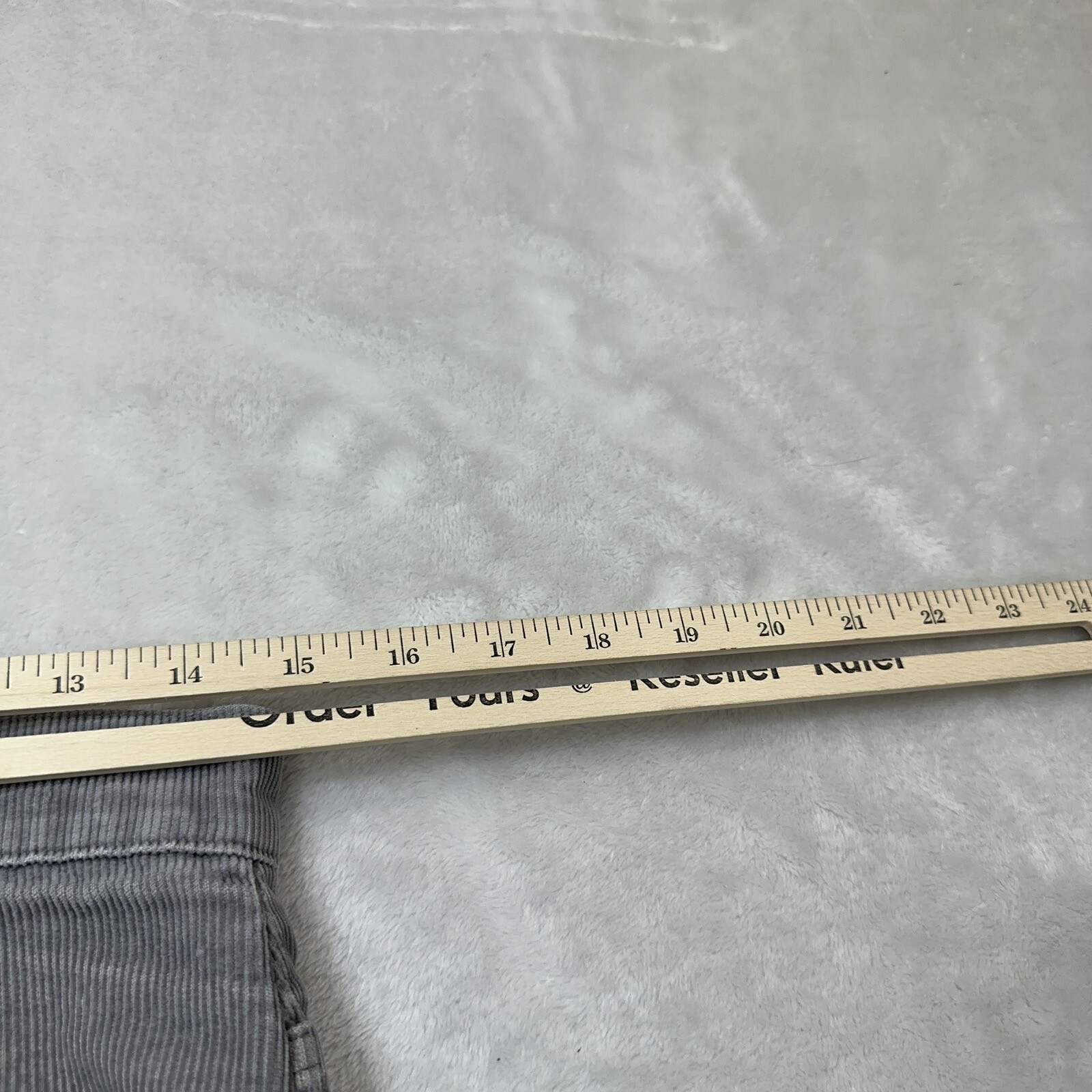 Vintage Gap Pioneer Pants Mens 31x33 Gray Corduroy Western 80s Made in