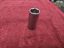 BONNEY TOOLS 1/2" DRIVE 1" DEEP 6 POINT SOCKET - MADE IN USA - ALH32