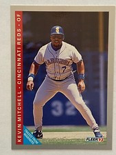 1993 Fleer #396 Kevin Mitchell Seattle Mariners