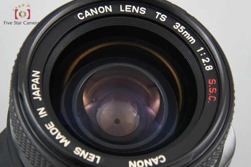 Canon TS 35mm f/2.8 S.S.C. Lente de cambio de inclinación [casi como nueva] - Imagen 2 de 4