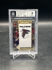 2008 Topps Letterman Matt Ryan Rookie Logo Patch Superfractor 1/1 Bgs 9 Falcons