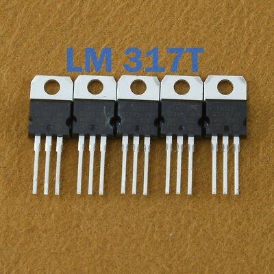 NEW 5pcs LM317T LM317 Voltage Regulator 1.2V to 37V 1.5A LDO DC OUTPUT