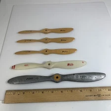 Top Flight Model  Airplane Propellers Lot Wood & Nylon Hobby Aircraft Prop  #721
