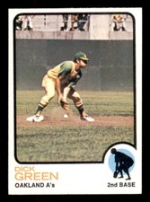 1973 Topps Baseball #456 Dick Green NM/MT *d27