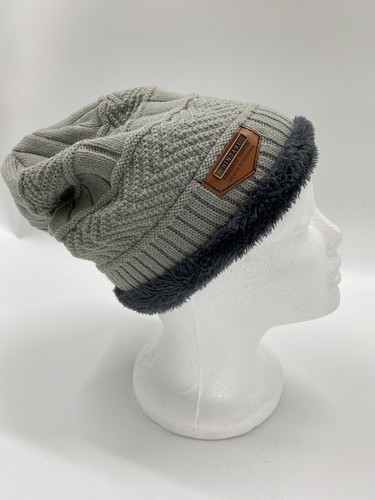 HINDAWI Winter Beanie Hat - Grey | eBay